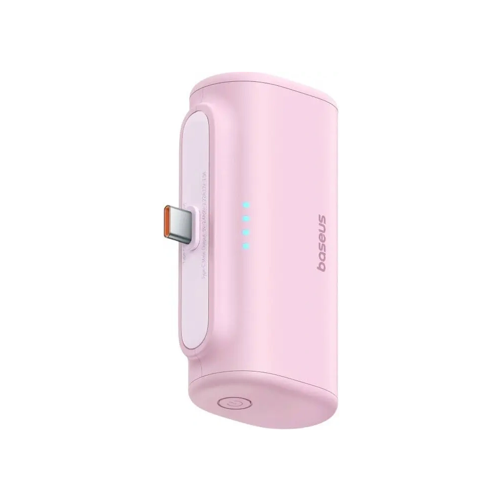 Powerbank Baseus Compact USB-C 5000mAh 20W (różowy)