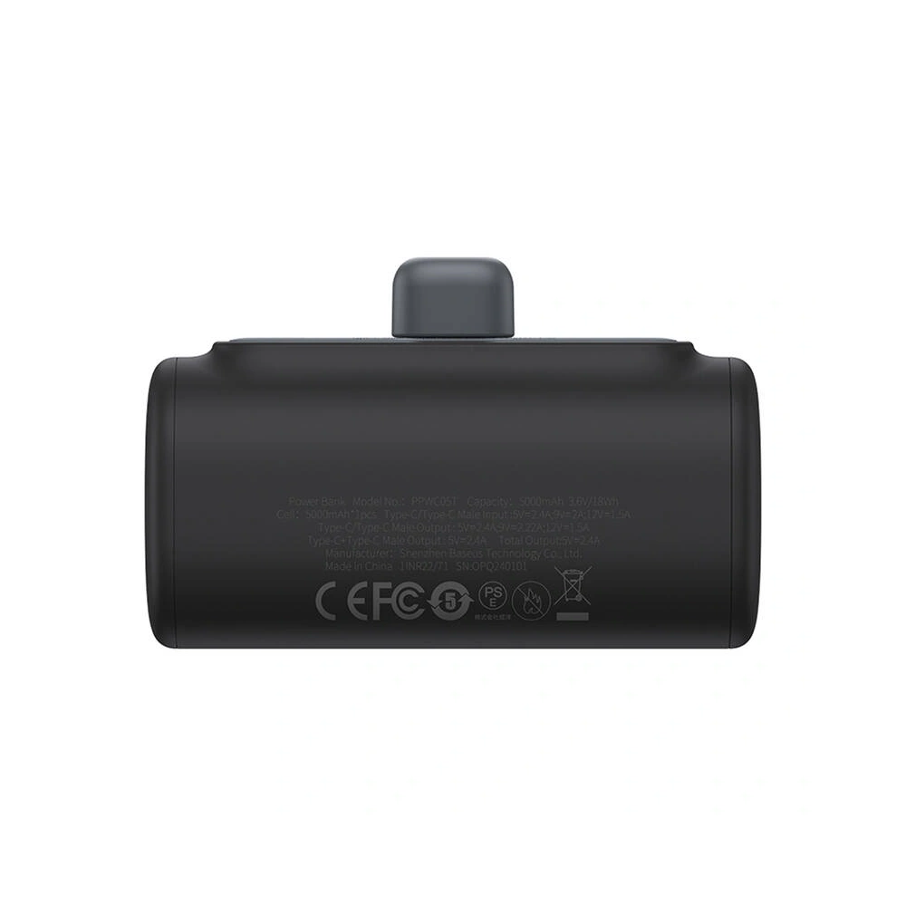 Powerbank OS-Baseus Compact IP 5000mAh 20W (czarny)