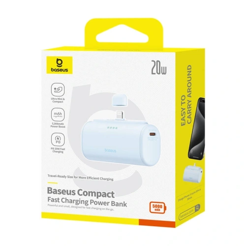 Kup Powerbank OS-Baseus Compact IP 5000mAh 20W (modrý) - BSU8916 - {ean13} - Sklep Home Screen