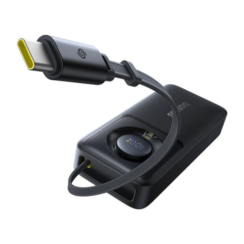 Kup Baseus OS Free2Pull 10000mAh 30W Powerbank + integriertes USB-C-Kabel (schwarz) - BSU8918 - {ean13} - Sklep Home Screen