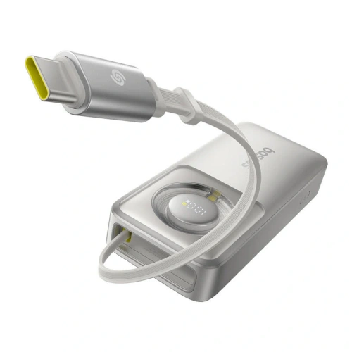 Kup Baseus OS Free2Pull 10000mAh 30W Powerbank + integriertes USB-C-Kabel (grau) - BSU8919 - {ean13} - Sklep Home Screen