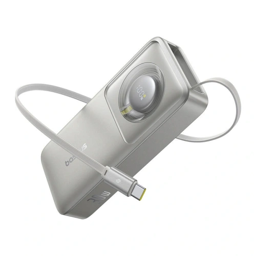 Kup Baseus OS Free2Pull 10000mAh 30W Powerbank + integriertes USB-C-Kabel (grau) - BSU8919 - {ean13} - Sklep Home Screen