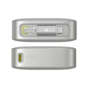 Buy Baseus OS Free2Pull 10000mAh 30W powerbank + built-in USB-C cable (gray) - BSU8919 - {ean13} - Home Screen Store Europe