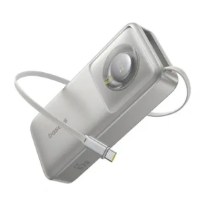 Kup Powerbank Baseus OS Free2Pull 20000mAh 65W + vestavěný kabel USB-C (šedý) - BSU8920 - {ean13} - Sklep Home Screen