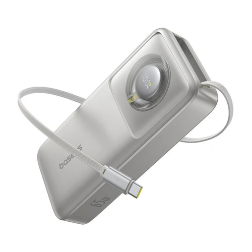 Kup Baseus OS Free2Pull 20000mAh 65W Powerbank + integriertes USB-C-Kabel (grau) - BSU8920 - {ean13} - Sklep Home Screen