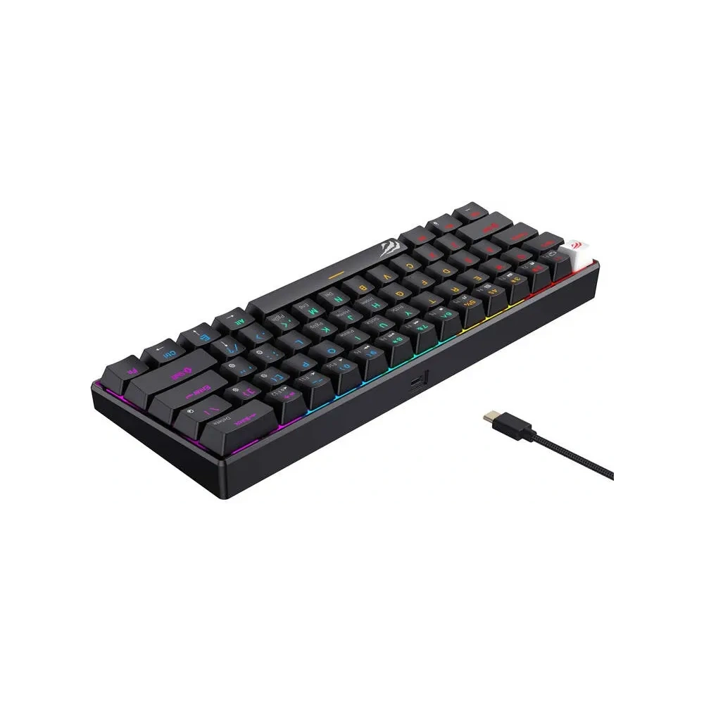 Przewodowa klawiatura mechaniczna / gamingowa RGB HAVIT KB903L (czarna)