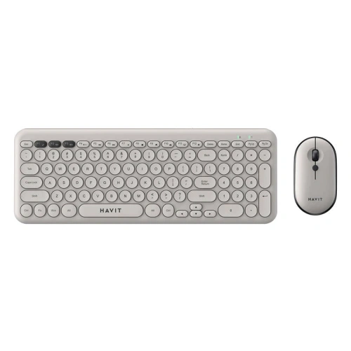 Buy HAVIT KB254GCM wireless 2-in-1 gaming set keyboard + mouse (gray) - HVT308 - {ean13} - Home Screen Store Europe