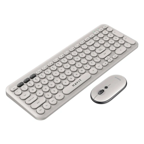 Buy HAVIT KB254GCM wireless 2-in-1 gaming set keyboard + mouse (gray) - HVT308 - {ean13} - Home Screen Store Europe