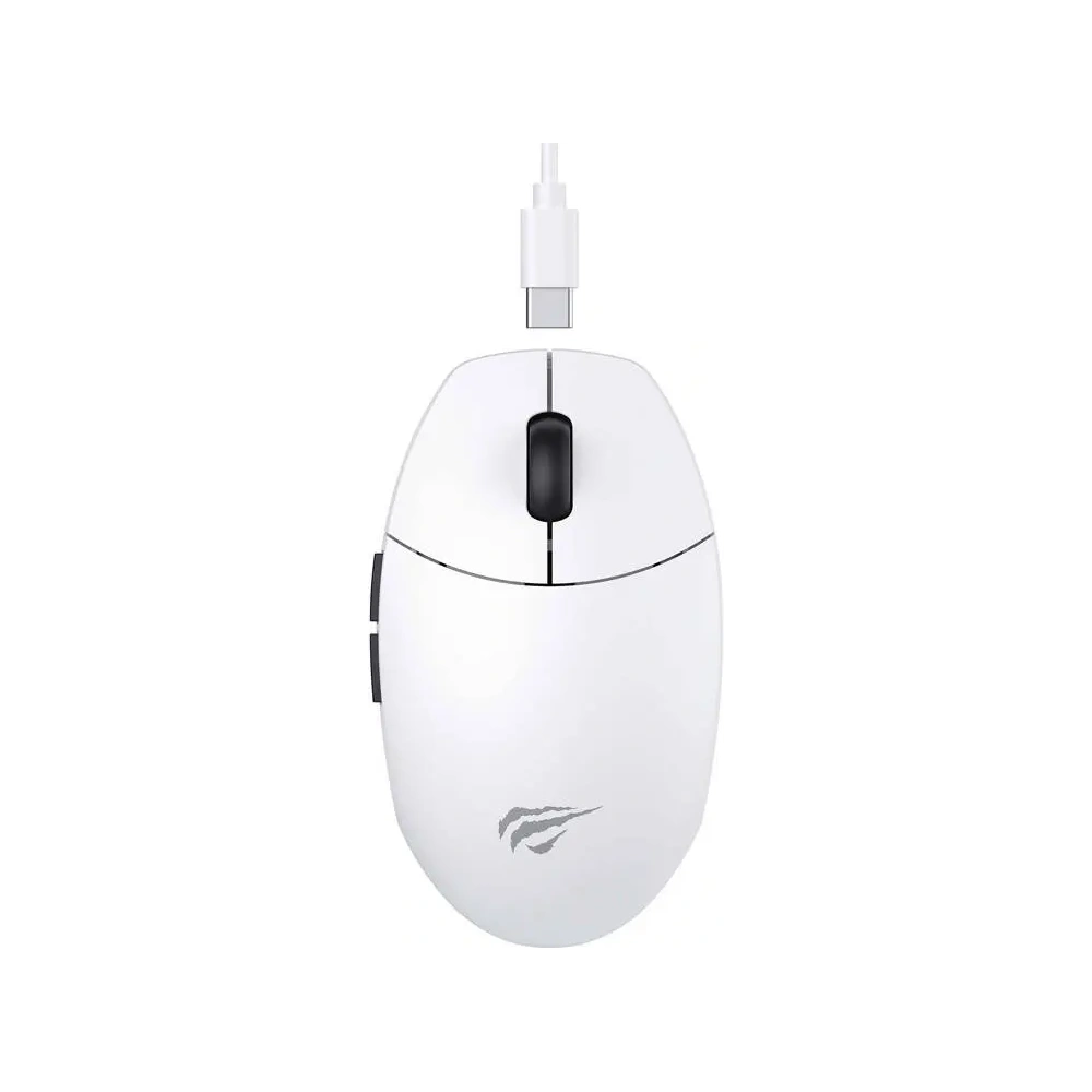 Bezprzewodowa mysz gamingowa HAVIT MS1039W (biała)