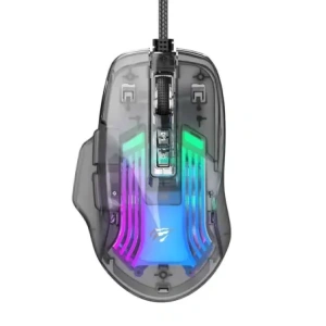 Buy HAVIT MS1011SE wired gaming mouse (transparent/black) - HVT310 - {ean13} - Home Screen Store Europe
