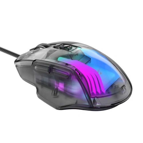 Buy HAVIT MS1011SE wired gaming mouse (transparent/black) - HVT310 - {ean13} - Home Screen Store Europe