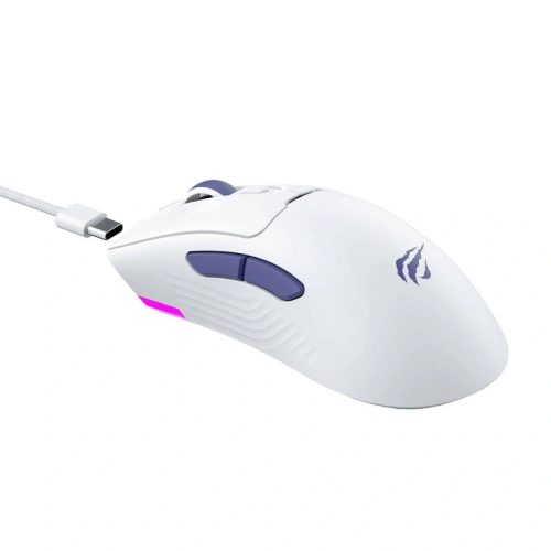 Buy HAVIT MS966 RGB wired gaming mouse (white) - HVT318 - {ean13} - Home Screen Store Europe
