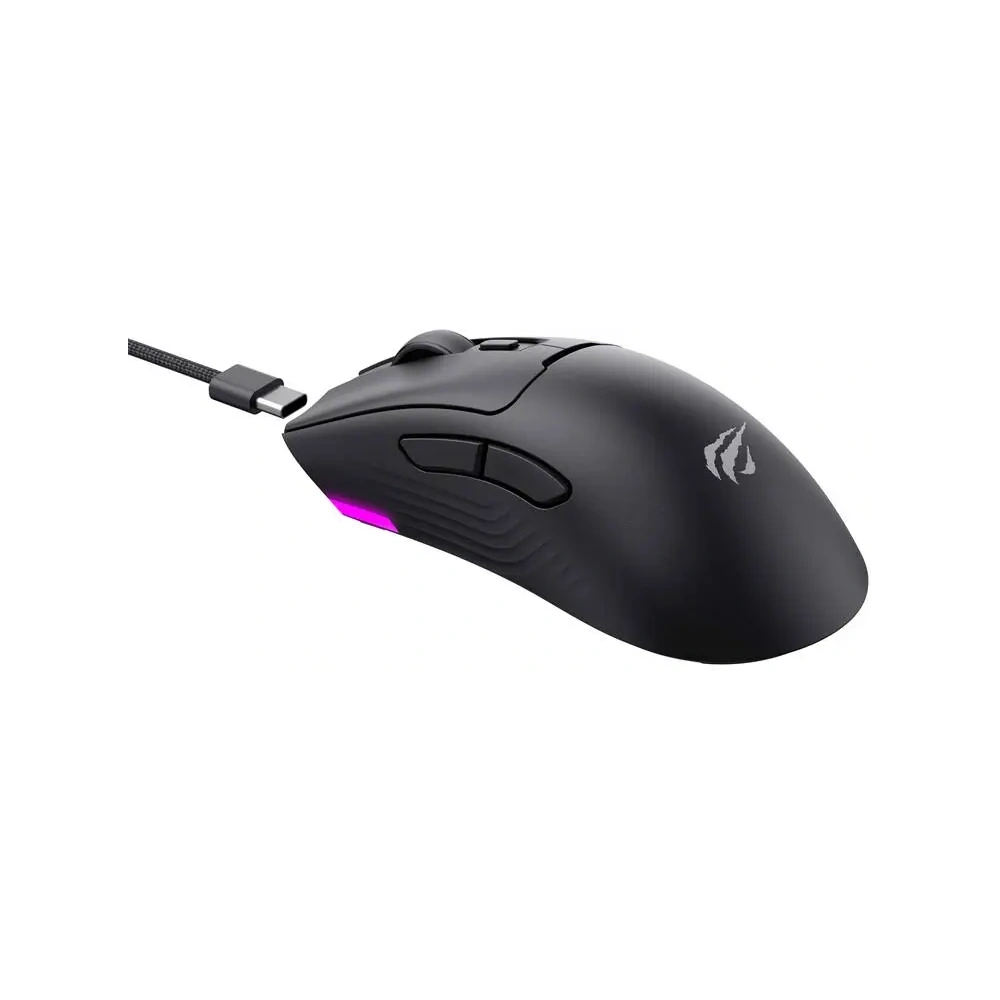 Przewodowa mysz gamingowa HAVIT MS966 RGB (czarna)