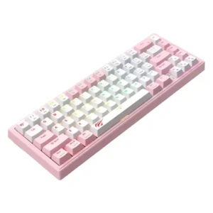 Kup Herní mechanická klávesnice HAVIT KB874L RGB (růžovo-bílá) - HVT321 - {ean13} - Sklep Home Screen
