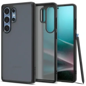 Kup Etui Spigen Ultra Hybrid Samsung Galaxy S25 Ultra Frost Black - SPN16600 - {ean13} - Sklep Home Screen