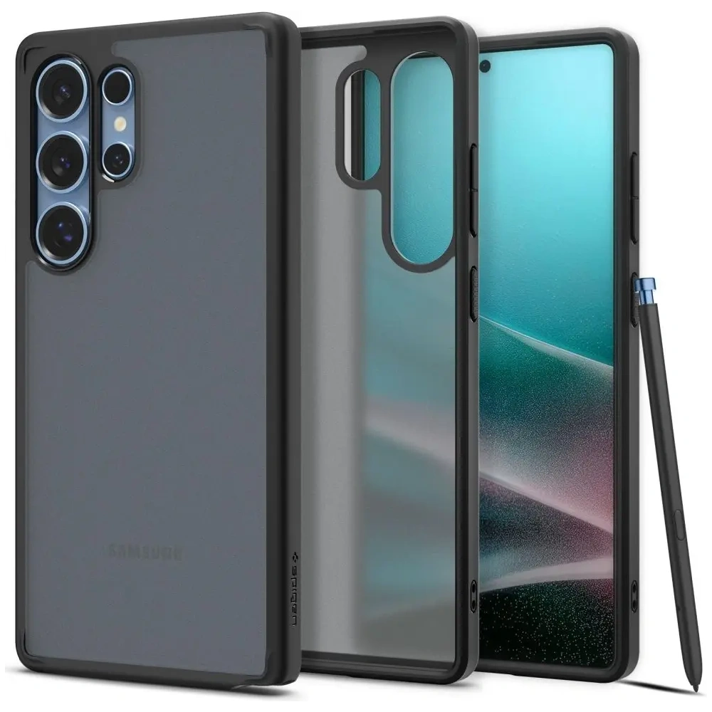 Etui Spigen Ultra Hybrid Samsung Galaxy S25 Ultra Frost Black