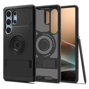 Buy Spigen Slim Armor Mag MagSafe Samsung Galaxy S25 Ultra Black - SPN16601 - {ean13} - Home Screen Store Europe