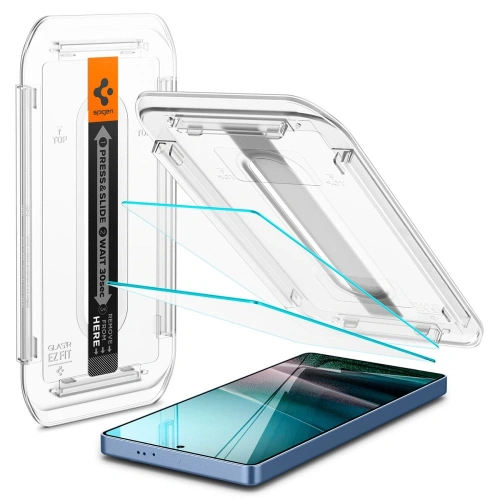 Kup Szkło hartowane Spigen GLAS.tR ez Fit HD Samsung Galaxy S25 Ultra Clear [2 PACK] - SPN16602 - {ean13} - Sklep Home Screen