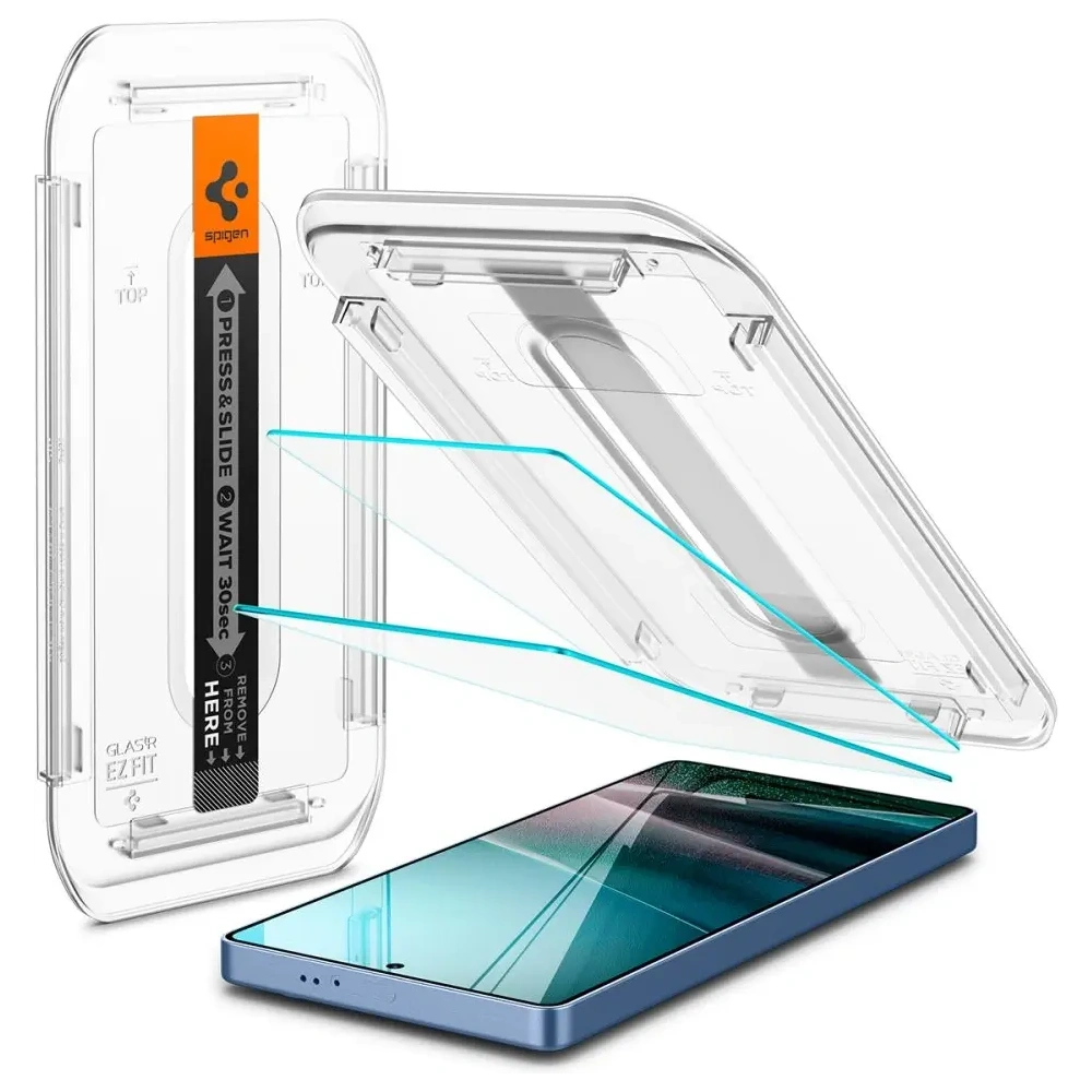 Szkło hartowane Spigen GLAS.tR ez Fit HD Samsung Galaxy S25 Ultra Clear [2 PACK]