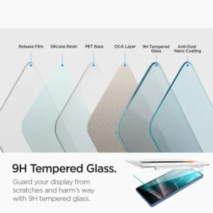 Kup Szkło hartowane Spigen GLAS.tR ez Fit HD Samsung Galaxy S25 Ultra Clear [2 PACK] - SPN16602 - {ean13} - Sklep Home Screen