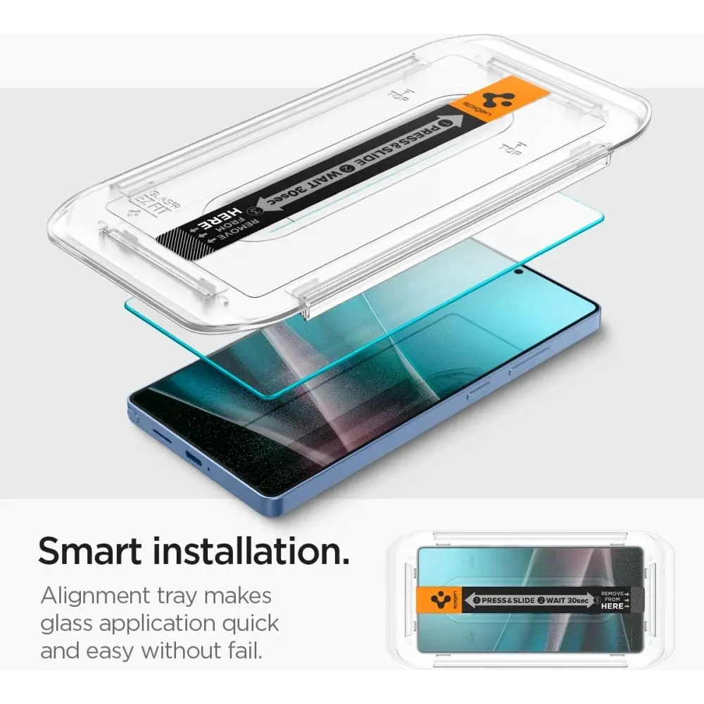 Szkło hartowane Spigen GLAS.tR ez Fit HD Samsung Galaxy S25 Ultra Clear [2 PACK]