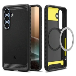 Buy Spigen Rugged Armor Mag MagSafe Samsung Galaxy S25+ Plus Matte Black - SPN16605 - {ean13} - Home Screen Store Europe