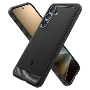 Kup Spigen Rugged Armor Mag MagSafe Samsung Galaxy S25+ Plus Matt Fekete - SPN16605 - {ean13} - Sklep Home Screen