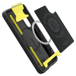 Kup Spigen Rugged Armor Mag MagSafe Samsung Galaxy S25+ Plus Matt Fekete - SPN16605 - {ean13} - Sklep Home Screen