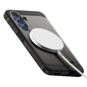 Kup Spigen Tough Armor MagSafe Samsung Galaxy S25+ Plus Gunmetal - SPN16606 - {ean13} - Sklep Home Screen