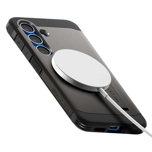 Kup Spigen Tough Armor MagSafe Samsung Galaxy S25+ Plus Gunmetal - SPN16606 - {ean13} - Sklep Home Screen