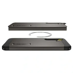 Kup Spigen Tough Armor MagSafe Samsung Galaxy S25+ Plus Gunmetal - SPN16606 - {ean13} - Sklep Home Screen