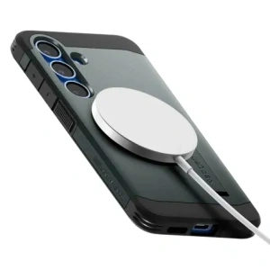 Kup Spigen Tough Armor MagSafe Samsung Galaxy S25+ Plus Mélyzöld - SPN16607 - {ean13} - Sklep Home Screen