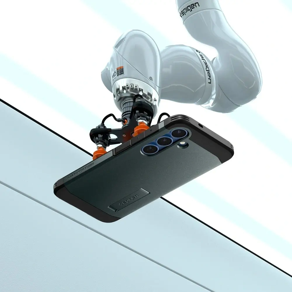 Etui Spigen Tough Armor MagSafe Samsung Galaxy S25+ Plus Abyss Green