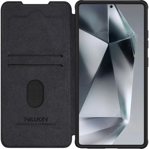 Kup Etui Nillkin Qin Pro Samsung Galaxy S25 Ultra czarne - NLK1658 - {ean13} - Sklep Home Screen