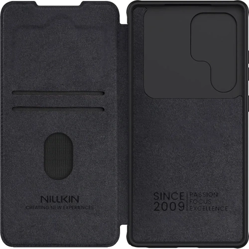 Kup Etui Nillkin Qin Pro Samsung Galaxy S25 Ultra czarne - NLK1658 - {ean13} - Sklep Home Screen