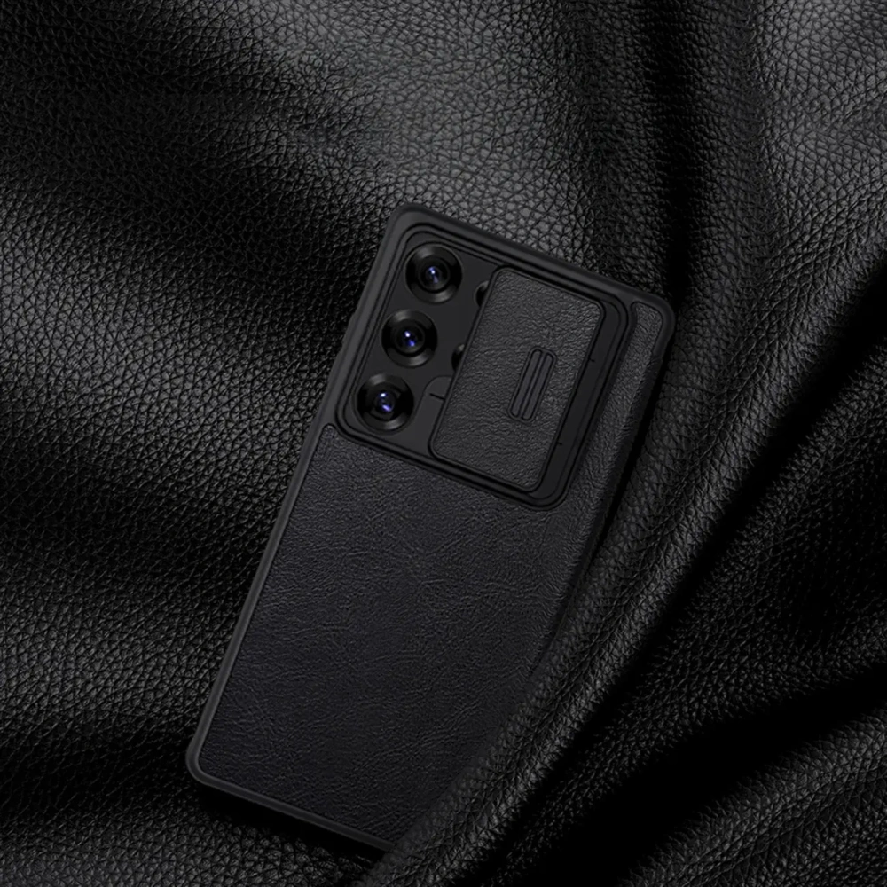 Etui Nillkin Qin Pro Samsung Galaxy S25 Ultra czarne