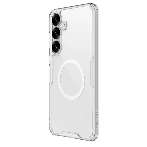 Buy Nillkin Nature TPU Pro Magnetic Case MagSafe Samsung Galaxy S25 white - NLK1659 - {ean13} - Home Screen Store Europe