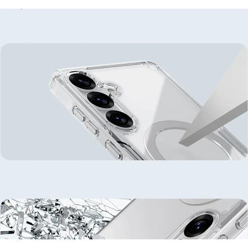 Kup Etui Nillkin Nature TPU Pro Magnetic Case MagSafe Samsung Galaxy S25 bílé - NLK1659 - {ean13} - Sklep Home Screen