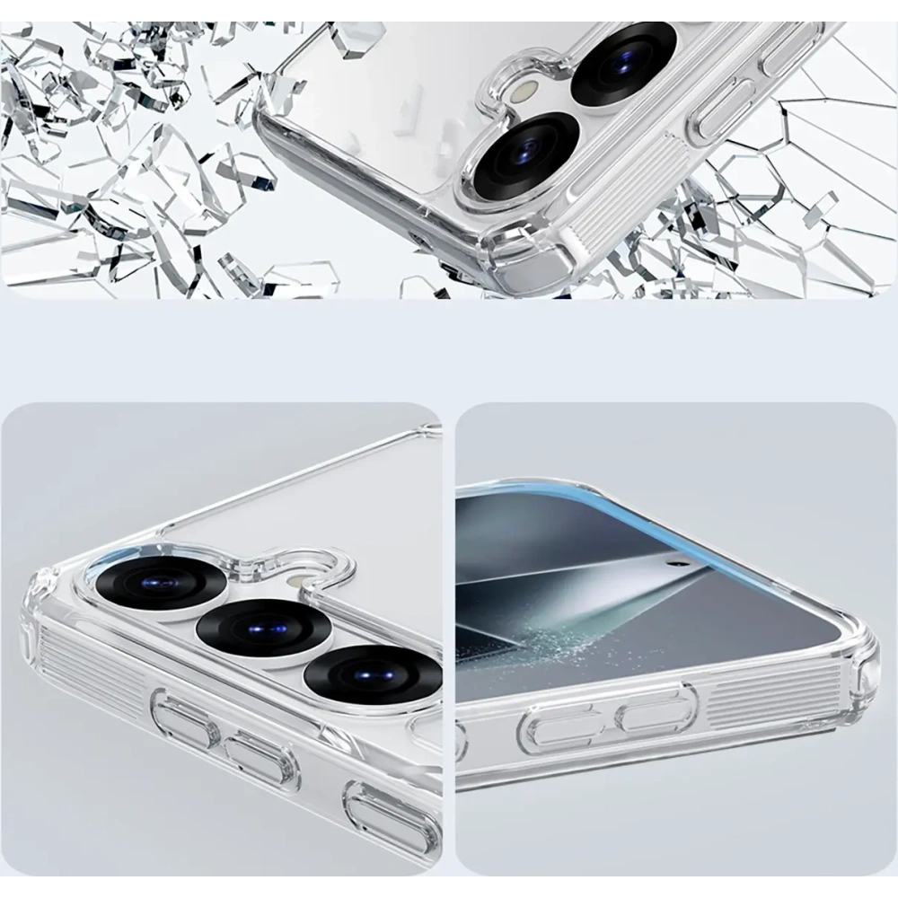 Etui Nillkin Nature TPU Pro Magnetic Case MagSafe Samsung Galaxy S25 białe