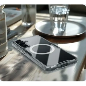 Buy Nillkin Nature TPU Pro Magnetic Case MagSafe Samsung Galaxy S25 white - NLK1659 - {ean13} - Home Screen Store Europe