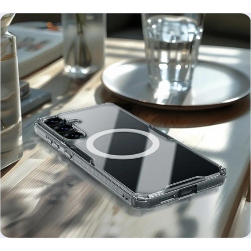 Kup Etui Nillkin Nature TPU Pro Magnetic Case MagSafe Samsung Galaxy S25 bílé - NLK1659 - {ean13} - Sklep Home Screen