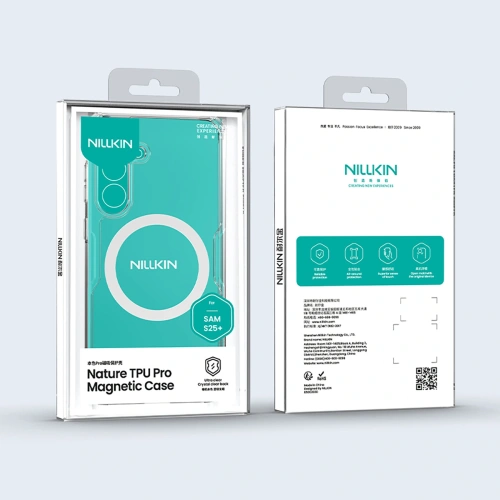 Buy Nillkin Nature TPU Pro Magnetic Case MagSafe Samsung Galaxy S25 white - NLK1659 - {ean13} - Home Screen Store Europe