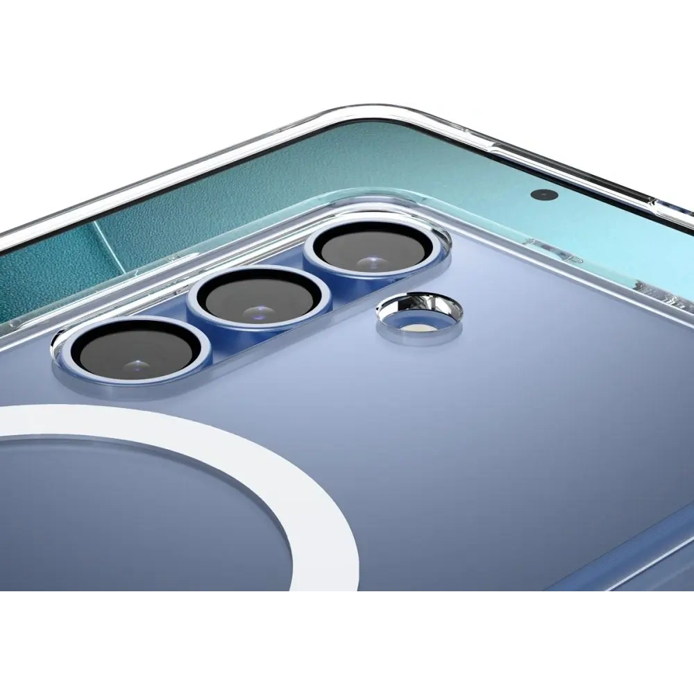 Etui Spigen Ultra Hybrid Mag MagSafe Samsung Galaxy S25+ Plus Clear/white