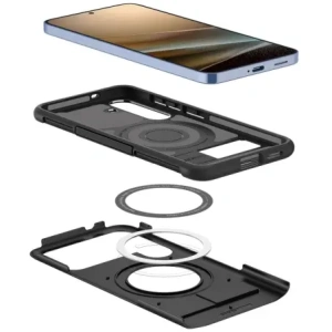 Kup Spigen Slim Armor Mag MagSafe Samsung Galaxy S25+ Plus Fekete - SPN16611 - {ean13} - Sklep Home Screen