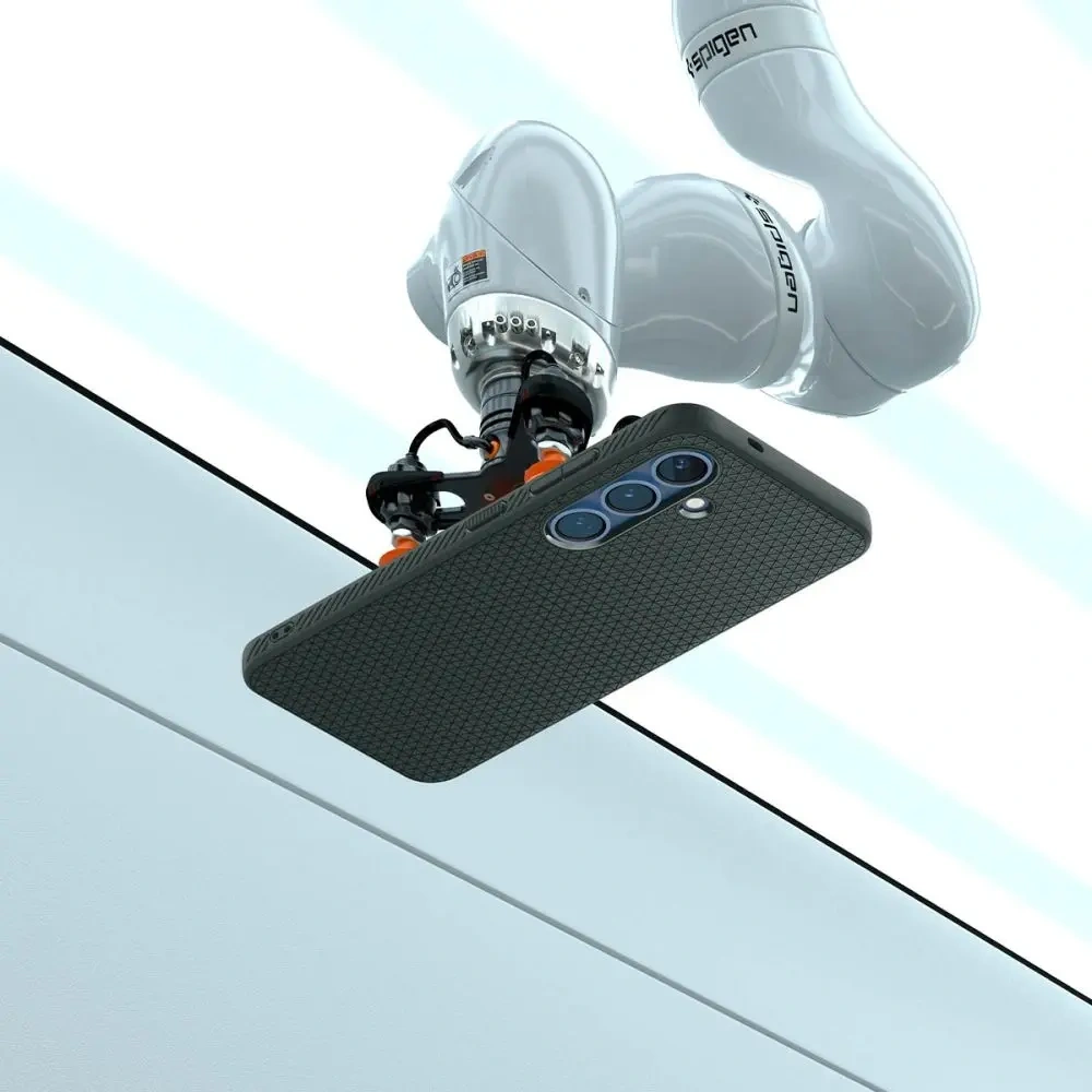 Etui Spigen Liquid Air Samsung Galaxy S25 Abyss Green