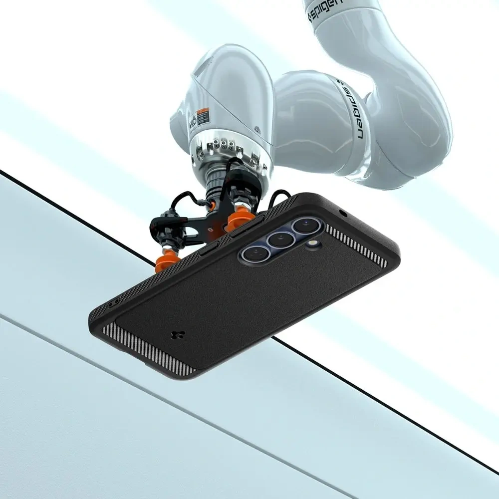 Etui Spigen Rugged Armor Mag MagSafe Samsung Galaxy S25 Matte Black