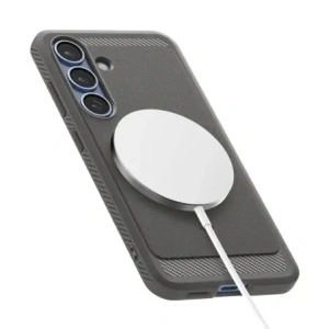 Buy Spigen Rugged Armor Mag MagSafe Samsung Galaxy S25 Marble Grey - SPN16615 - {ean13} - Home Screen Store Europe