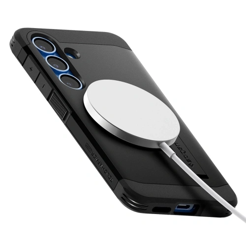 Kup Etui Spigen Tough Armor MagSafe Samsung Galaxy S25 Černá - SPN16616 - {ean13} - Sklep Home Screen