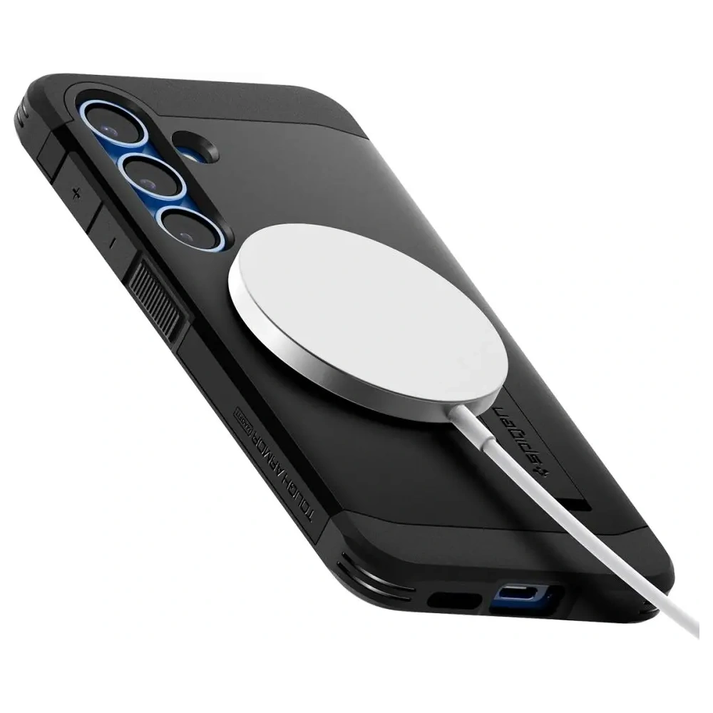 Etui Spigen Tough Armor MagSafe Samsung Galaxy S25 Black