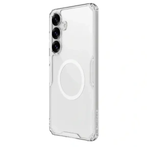 Kup Nillkin Nature TPU Pro Magnetic Case MagSafe Samsung Galaxy S25+ Plus alb - NLK1660 - {ean13} - Sklep Home Screen